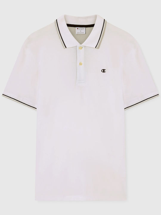 Polo Herrenbluse Weiß