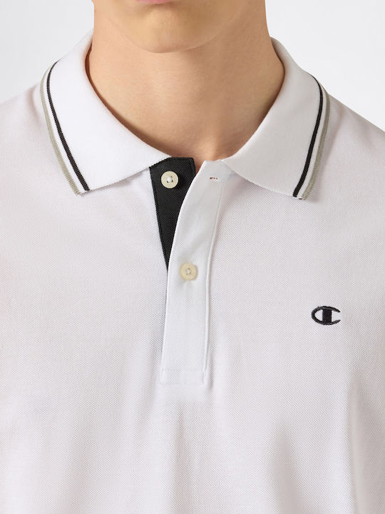 Polo Herrenbluse Weiß