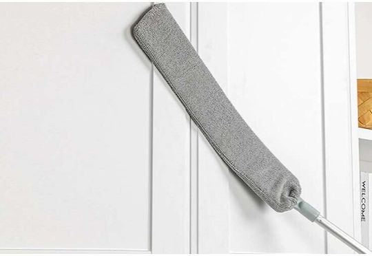 Pană Duster Telescopică Cu Microfibre 2 Capete Gri