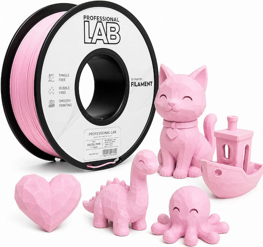 Pla Filament 3d Printer Professional Lab 1 Kg 1.75 Mm Pastel Pink