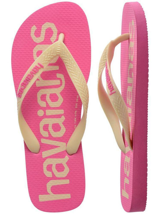 Top Logomania 2 Men's Flip Flops Pink