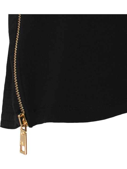 Damen T-Shirt Schwarz