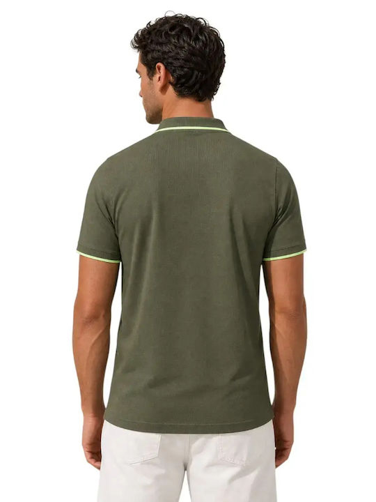 Polo Athletic Short Sleeve Blouse Olive
