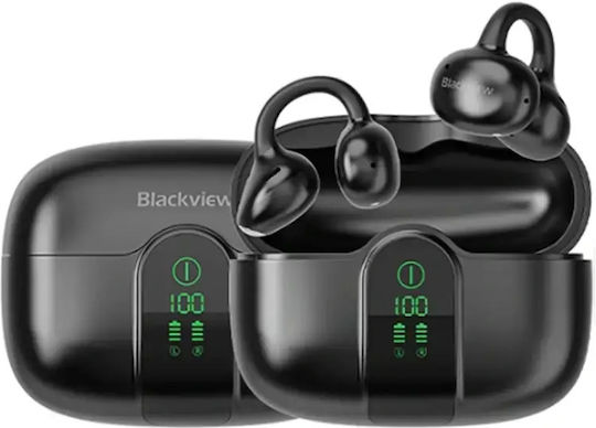 BlackView AirBuds 15 Bluetooth Handsfree Earphones with Sweat Resistance and Charging Case Shadow Black