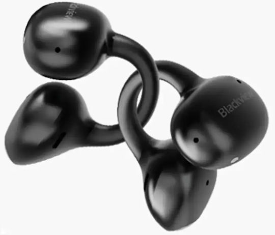 BlackView AirBuds 15 Bluetooth Handsfree Earphones with Sweat Resistance and Charging Case Shadow Black
