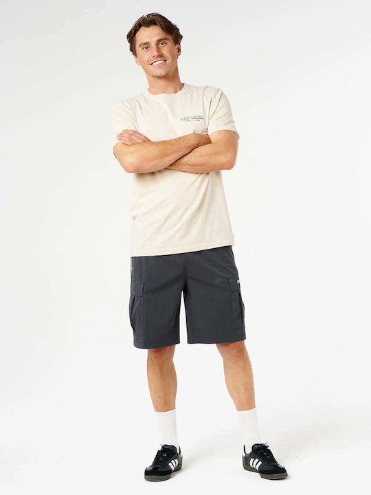 Αθλητική Ανδρική Βερμούδα Washed Black