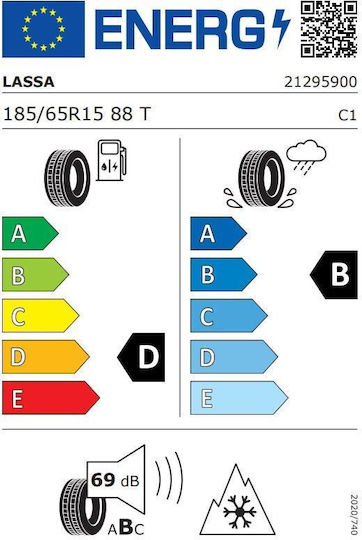 Lassa Snoways4 185/65R15 88TT Χειμερινό Λάστιχο Αυτοκινήτου