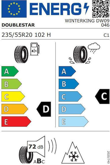 Double Star 235/55R20 102HH Χειμερινό Λάστιχο Αυτοκινήτου