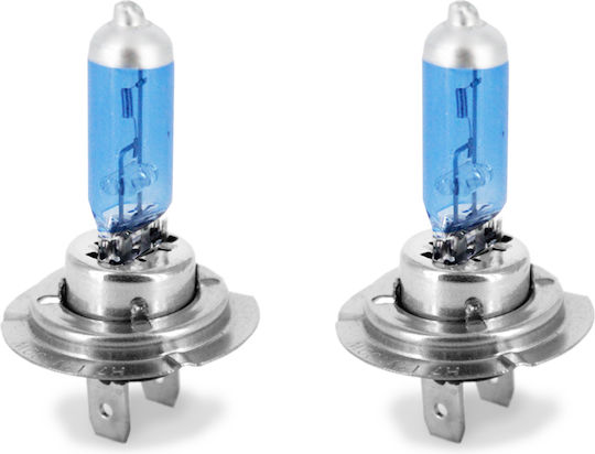 Halogen Autolampen H7 12V 55W +100% Helligkeit Scheinwerfer Set 2 Stück