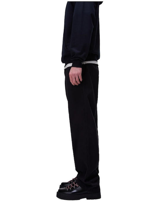 Chino Trousers in Relaxed Fit Black Beauty