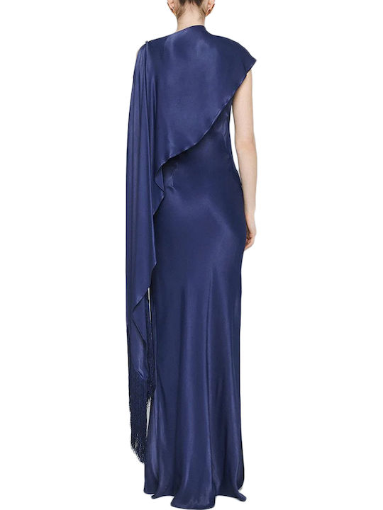 Access Sommer Maxi Abendkleid mit Tränen Blau Access Sommer Maxi Abendkleid mit Tränen Blau
