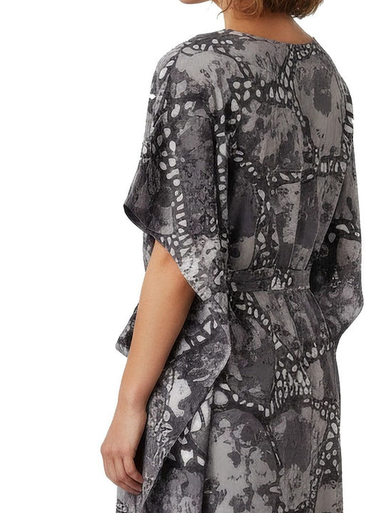 Summer Midi Dress Grey