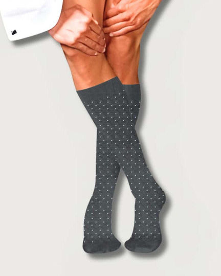 Christou 1910 Calf High Socks 15-20 mmHg Navy Blue