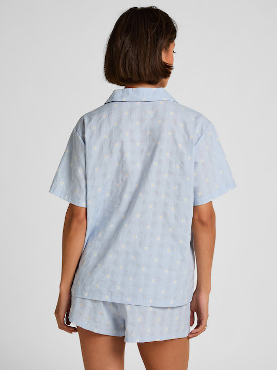 Hunkemöller Summer Women's Blue Pyjama Set