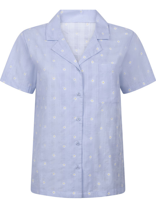 Hunkemöller Summer Women's Blue Pyjama Set