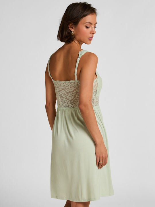 Hunkemöller Summer Women's Nightgown Green