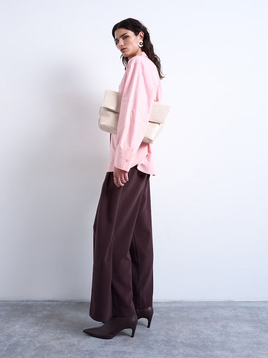 Long Sleeve Women's Shirt Pink