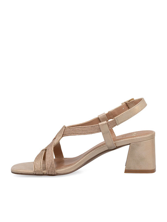 Anatomische Damen Sandalen Gold