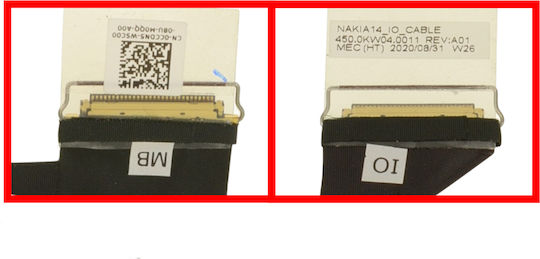 Καλωδιοταινία Οθόνης για Laptop Dell Inspiron 14 7400 7400-vy8jw 7400-927r4
