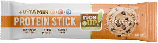 RiceUp Бара с 30% Протеин и Вкус Енерджи 40гр