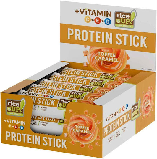 RiceUp Batoane cu 30% Proteină și Aromă Energy 15x40g