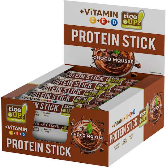 RiceUp Bars With 30% Protein & Energy Flavour 15x40gr