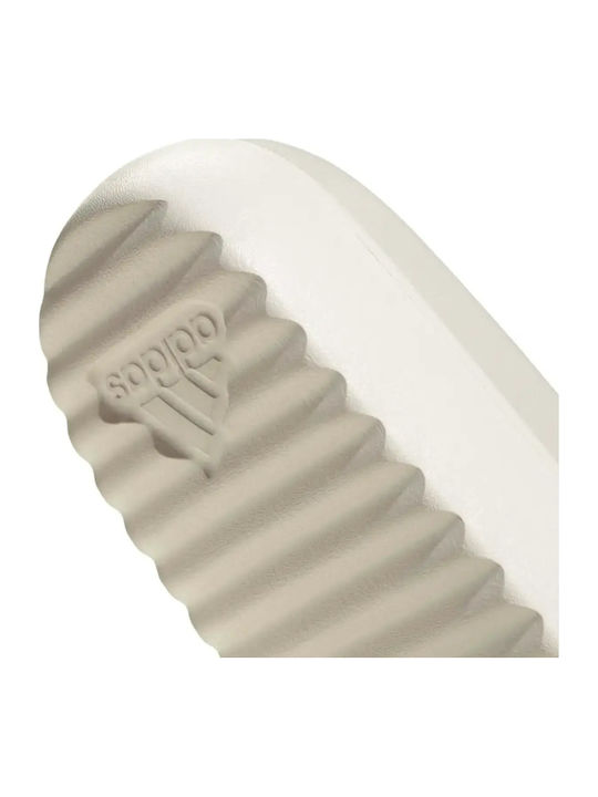 Adilette Slides Slides με Πλατφόρμα σε Μπεζ Χρώμα