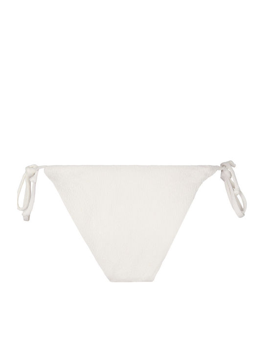 Bikinihosen Brasil mit Schnürung Weiß