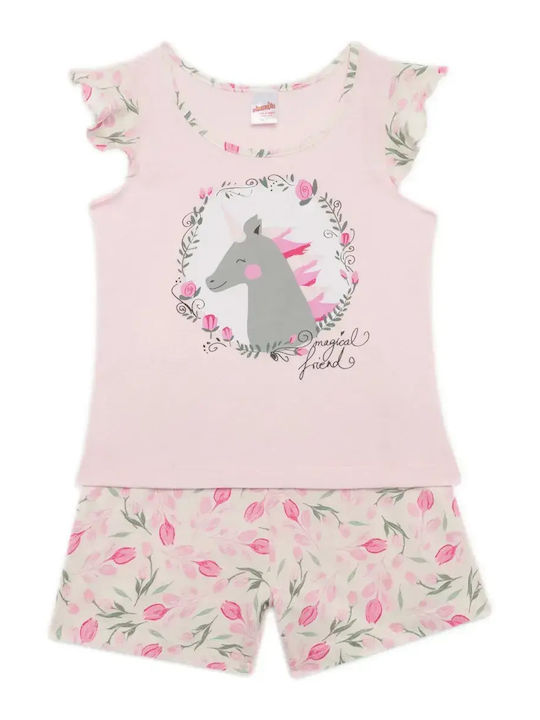 Minerva Kids Summer Pajama Pink Magical Dream
