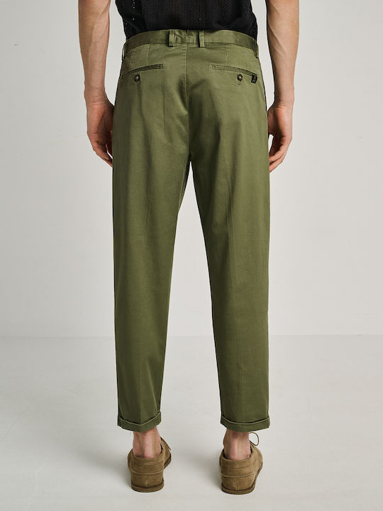 Trousers in Relaxed Fit Khaki 60-BP0191.055.N0093