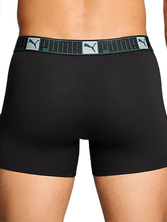 Мъжки Боксерки Петролени С Принт 2Pack