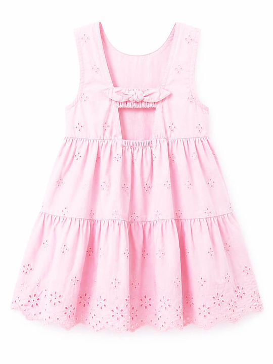 Anglaise Girls Dress Pink