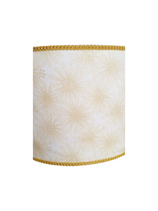 Oxygen Gold Sunflowers Floor Lamp With Lamp Bulb Base For E27 Bulb Gold