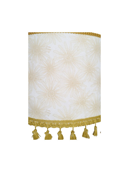 Oxygen Gold Sunflowers Floor Lamp With Lamp Bulb Base For E27 Bulb Gold