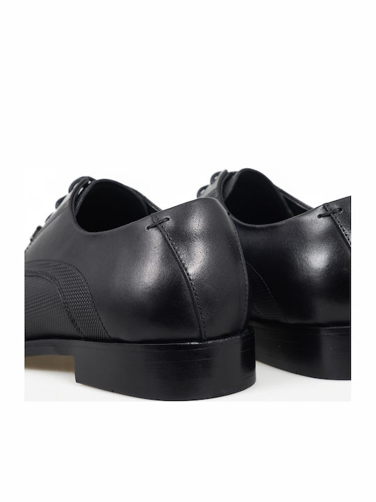 Leather Men's Moccasins in Black Colour