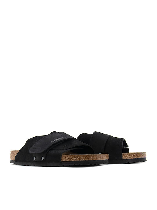 Kyoto Men's Sandals Black Narrow Fit