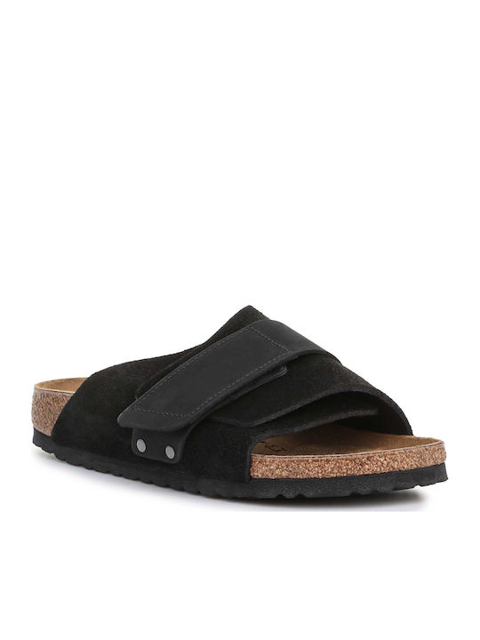 Kyoto Men's Sandals Black Narrow Fit