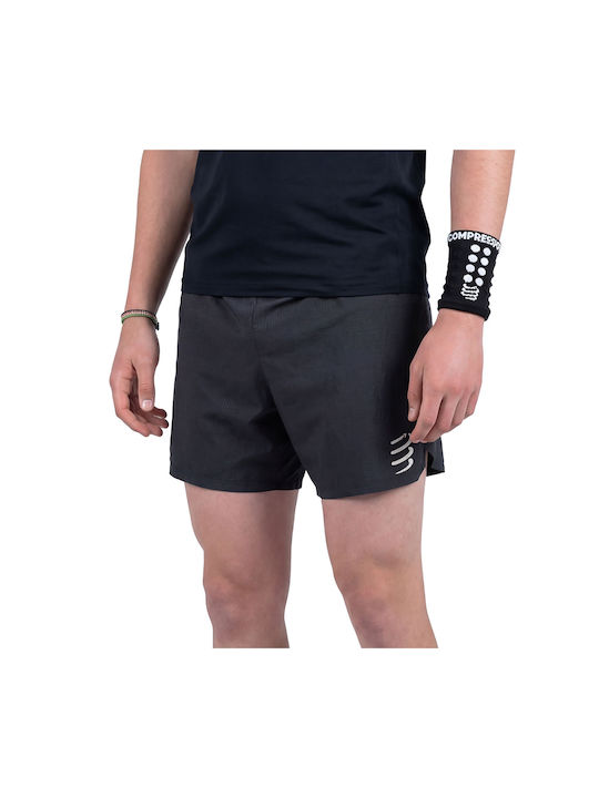 Compressport Sweatbands Αθλητικά Περικάρπια Μαύρα