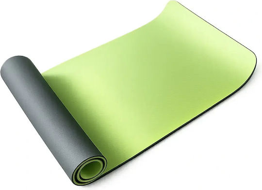 Verk Group Saltea de Gimnastică Pilates Verde (183x60cm)