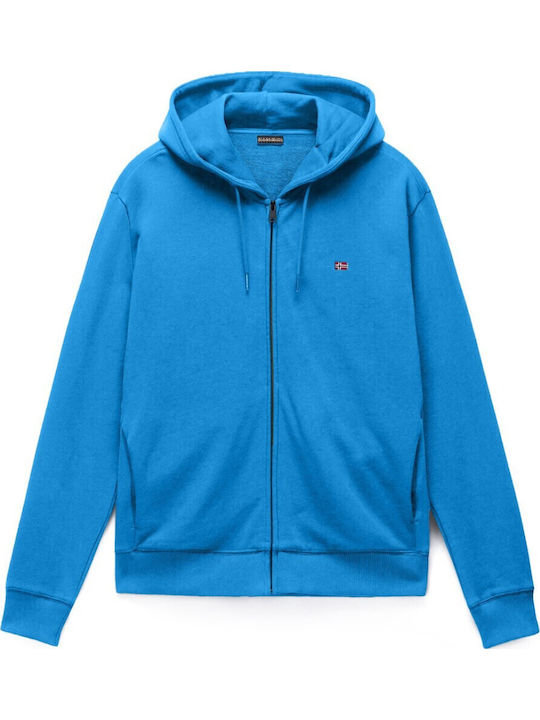 Balis Hoodie Cardigan Blue