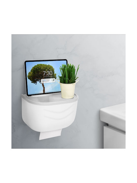 Plastic White Paper Holder 4610008120806