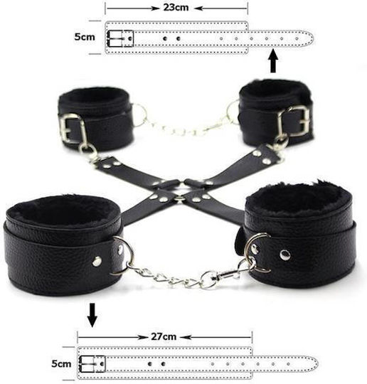 BDSM Kit σε Μαύρο Χρώμα