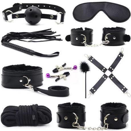 BDSM Kit σε Μαύρο Χρώμα