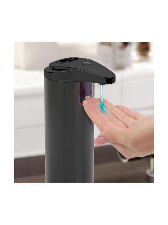Dispenser Μεταλλικό με Αυτόματο Διανομέα Μαύρο 220ml