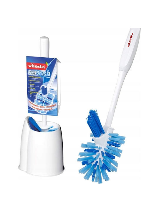 Vileda Metallische Toilettenbürste Badezimmer Silber