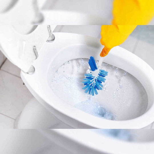 Vileda Metallische Toilettenbürste Badezimmer Silber