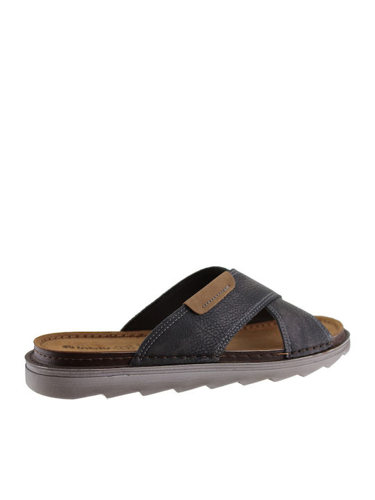 Anatomico Men's Sandals in Black Color