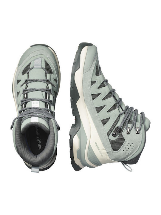 Salomon Women's Hiking Boots Waterproof With Gore-Tex Membrane Green