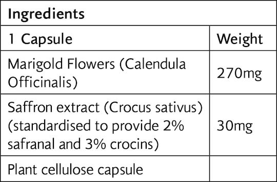 Viridian Saffron Extract 30mg 30 κάψουλες