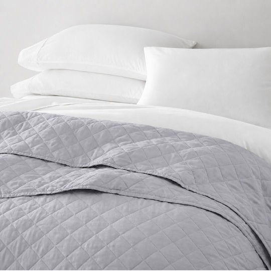 Astron Italy Hotel Bedspread Blanket Single M240xP160cm Gray